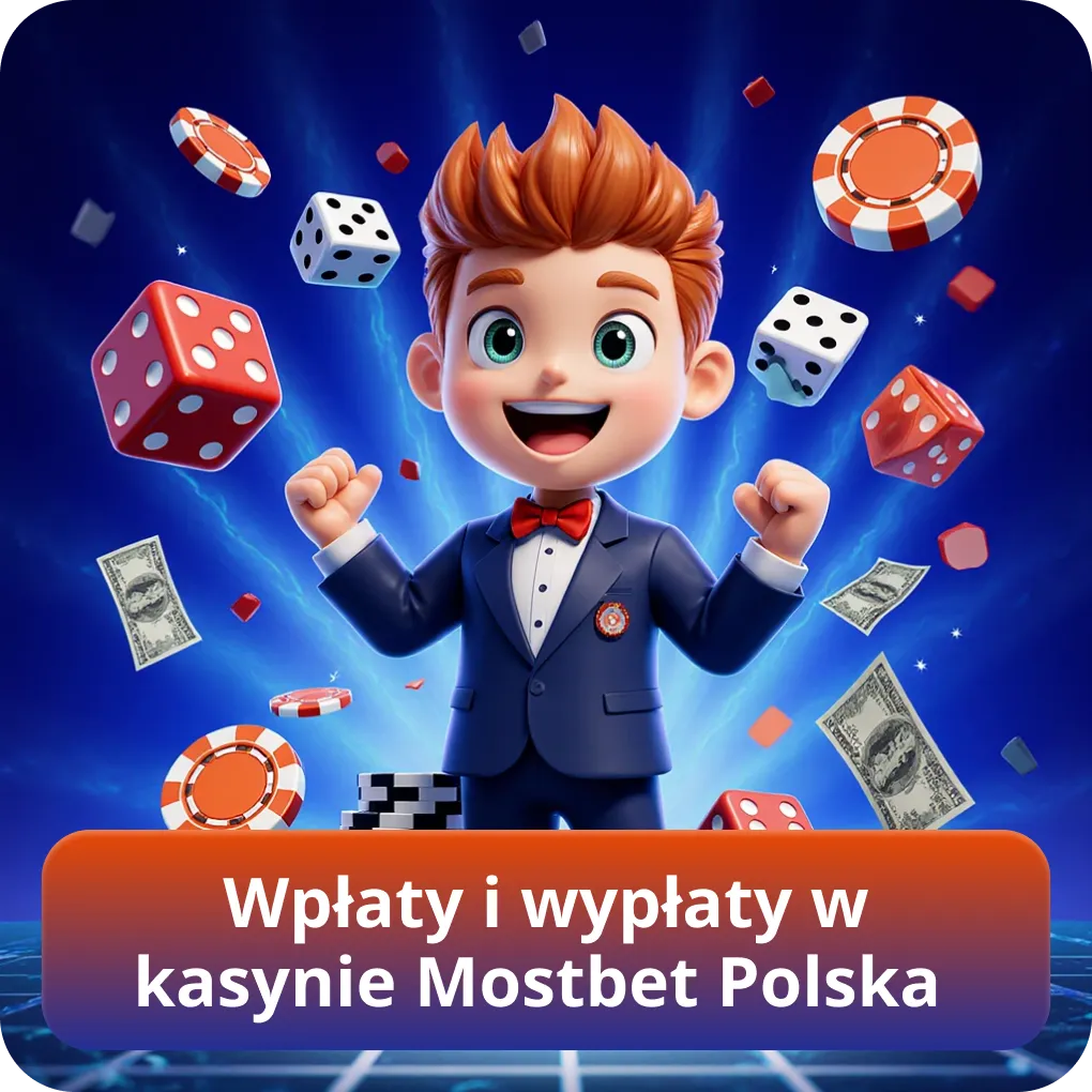 Wpłaty i wypłaty w kasynie Mostbet Polska